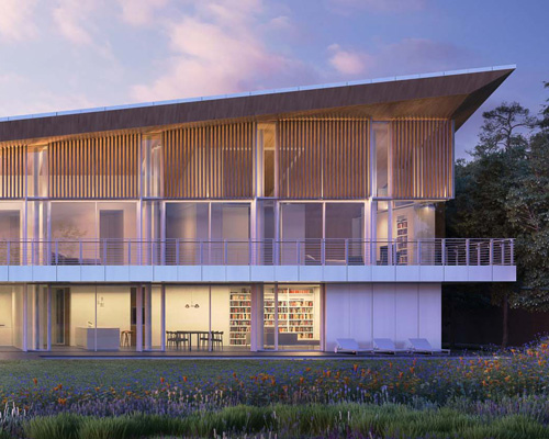 richard meier & partners unveils a pair of prague villas for private residential community