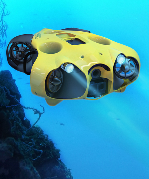 a submarine drone that freely captures your underwater journey in high ...