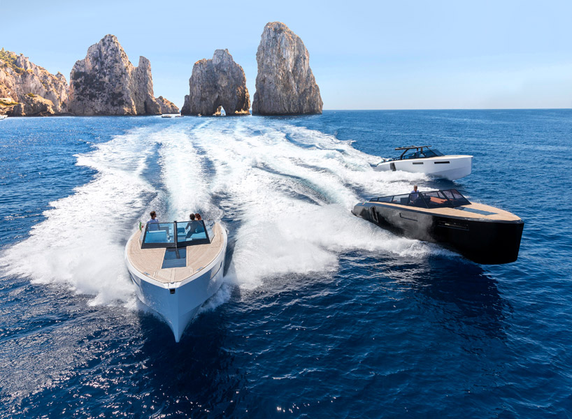 stylish EVO 43 HT yacht expands with transformable 25 sqm beach deck - 1
