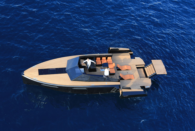 stylish EVO 43 HT yacht expands with transformable 25 sqm beach deck - 2