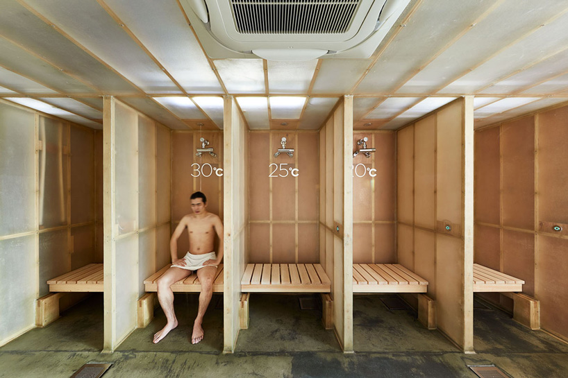 Zullen Nutteloos opschorten the ℃ capsule hotel in tokyo combines micro-living with a unique sauna  experience