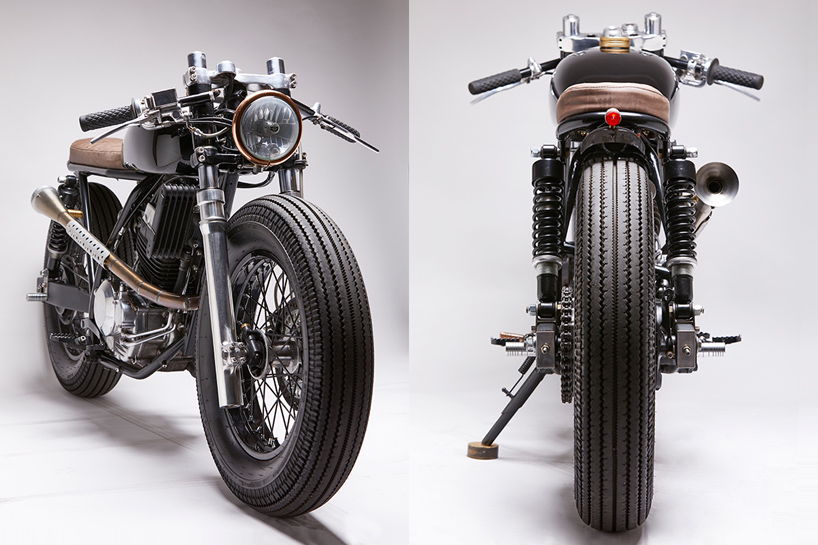 the honda tornado café racer by vida bandida motorcycles