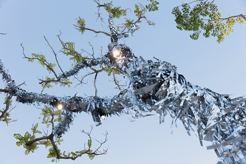 miami design district tinsel trees