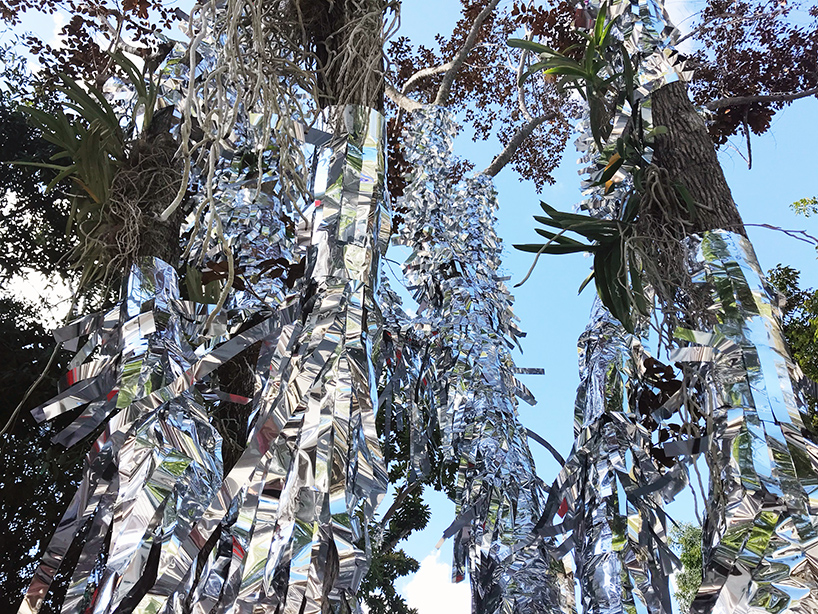 miami design district tinsel trees