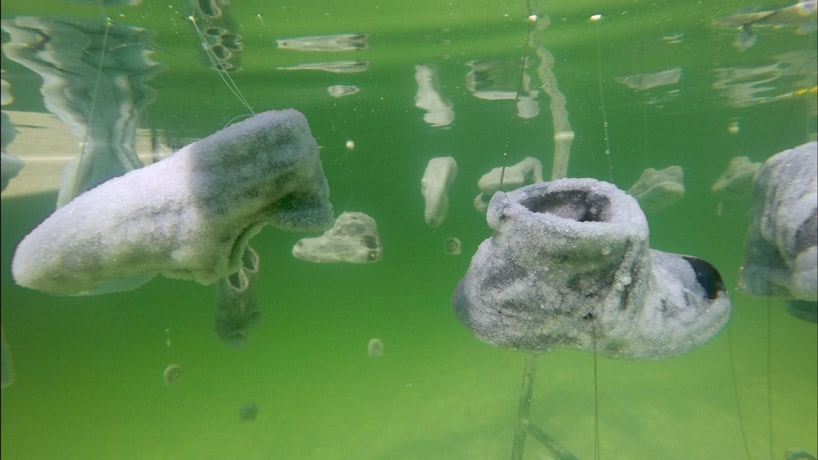 sigalit landau salt years salt sculptures dead sea baptism