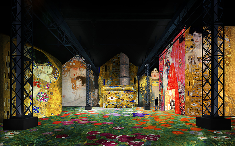 atelier des lumieres klimt