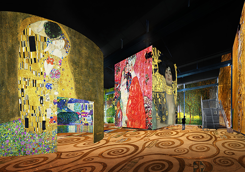 atelier des lumieres klimt