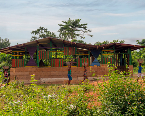 alberto figueroa develops prototypical classroom for a high school campus in ghana