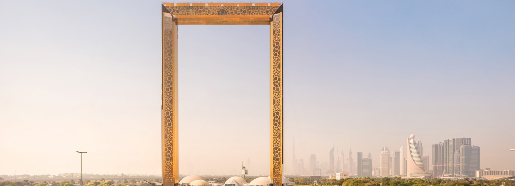 the dubai frame opens in the united arab emirates