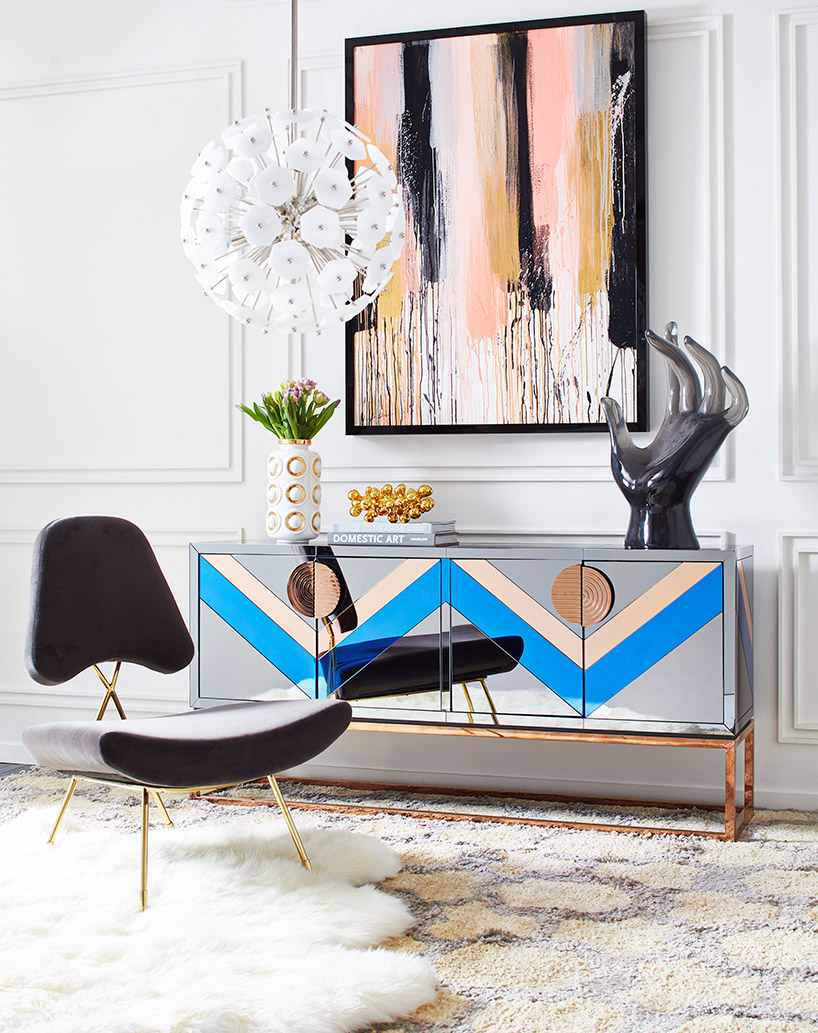 jonathan adler brings modern american glamour to maison et objet designboom