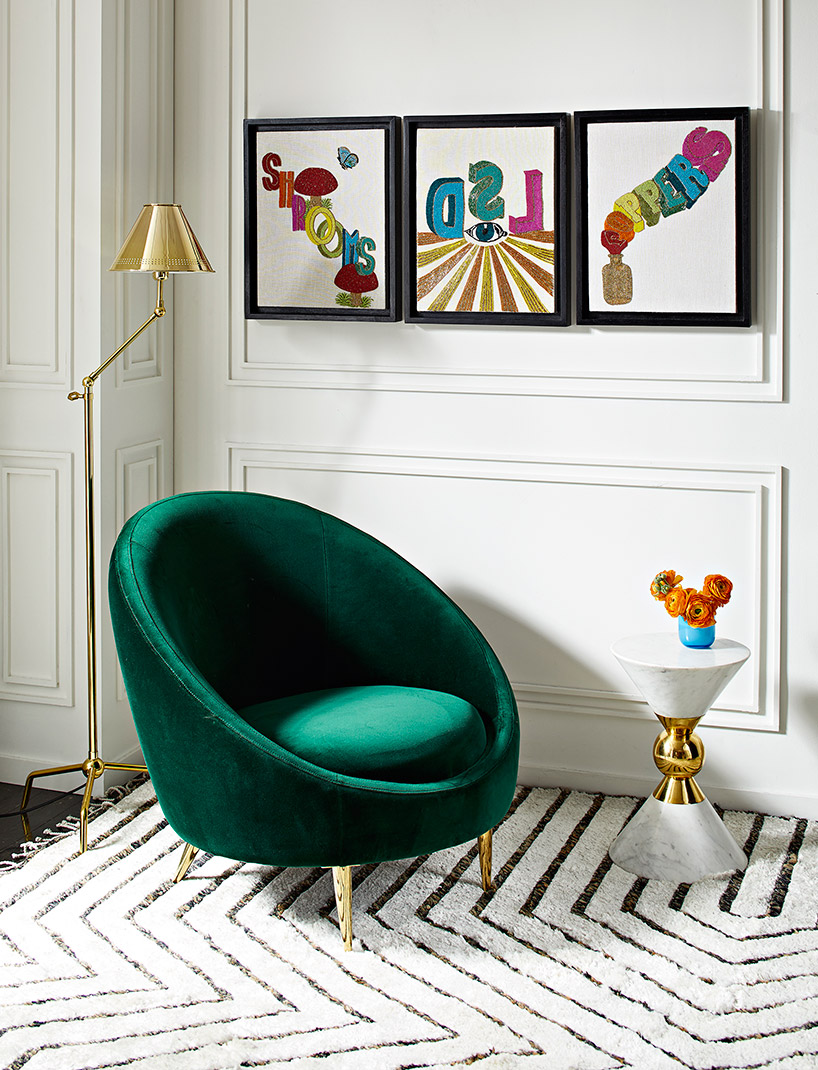 jonathan adler brings modern american glamour to maison et objet designboom