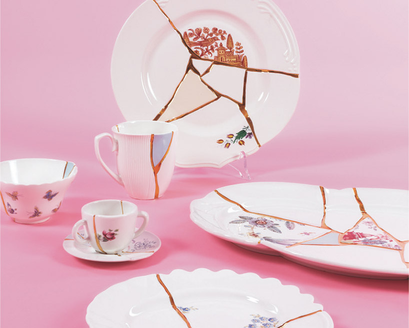 marcantonio kintsugi seletti maison et objet 2018 designboom
