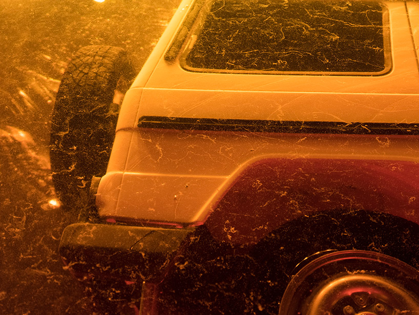 mercedes benz installation g-class naias ambur cube designboom