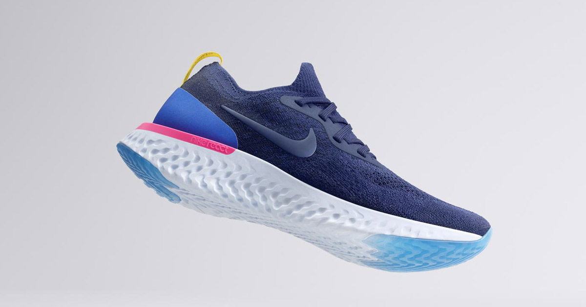 epic react flyknit sneakers