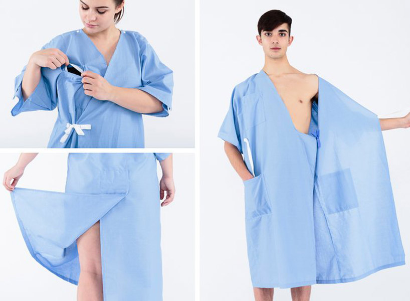 parsons design the future of new hospital gowns in collaboration with