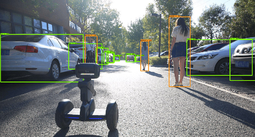 segway loomo robot CES 2018 designboom