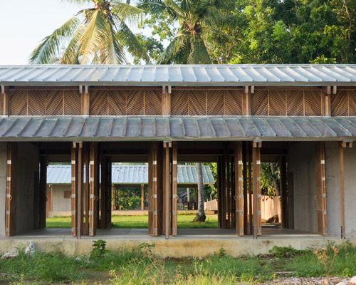 community-based design combats the physical and mental trauma of typhoon devastation