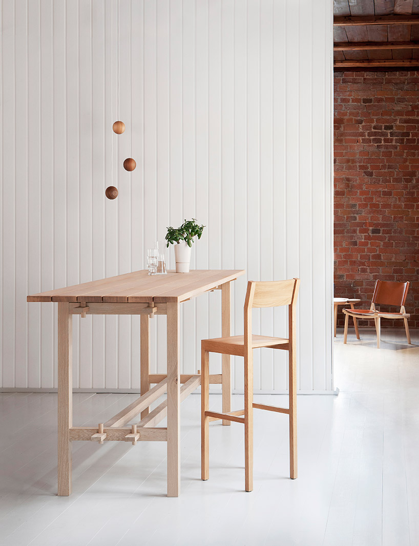 nikari brings traditional nordit cabinetmaking to stockholm furniture fair designboom