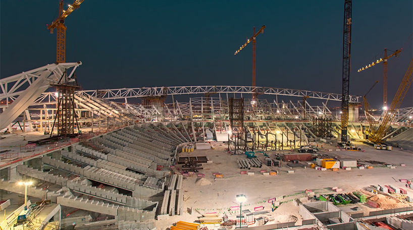 zaha hadid al wakrah stadium qatar
