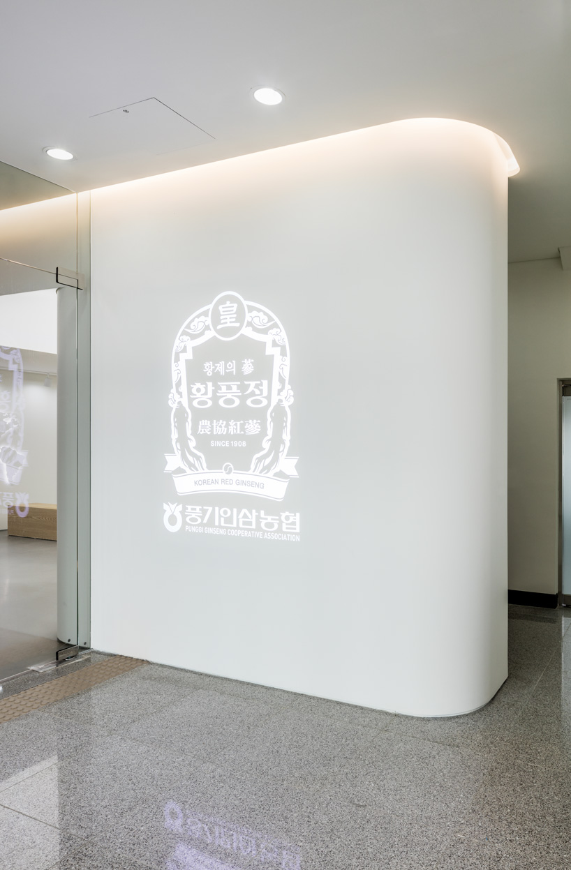 ginseng showroom by sml + the cornerz reinterprets traditional cultivating structure as retail area