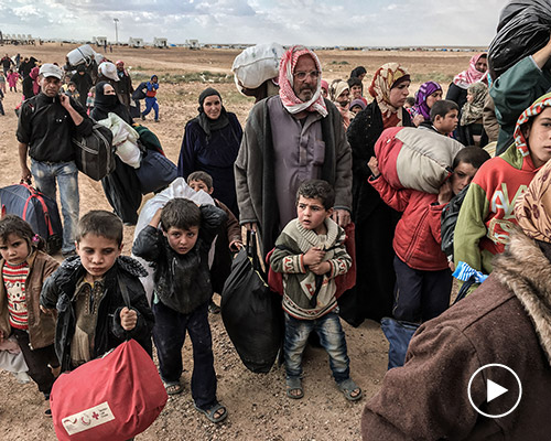 ai weiwei captures the global refugee crisis in documentary film 'human flow'