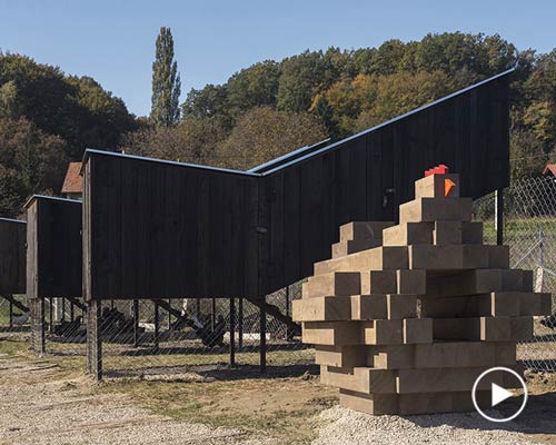chickenville, an eco-friendly poultry farm in croatia designed by SKROZ architecture