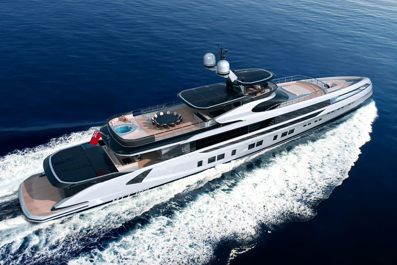 dynamiq GTT 165 superyacht floats swiftly but smoothly on underwater foils - 2