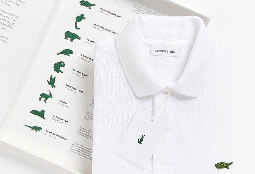 lacoste logo in of 10 endangered animals for save our species