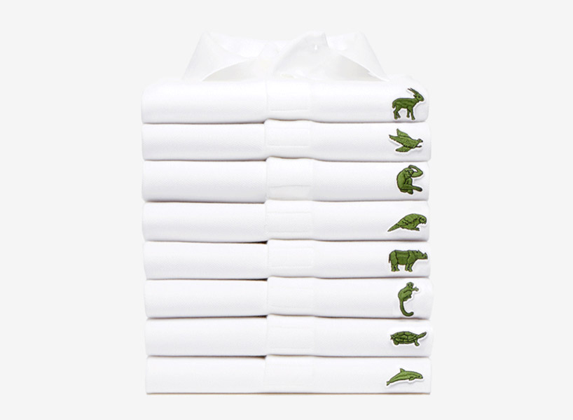 lacoste changes its logo in aid of 10 endangered species