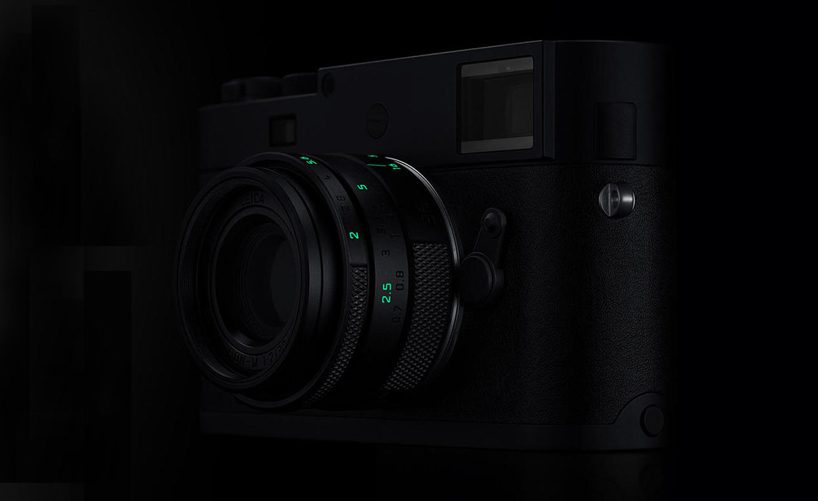 leica’s ‘stealth edition’ monochrom camera glows in the dark for $15,000