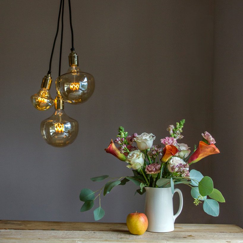 plumen updates thomas edison’s filament bulb with a 21st century silhouette 