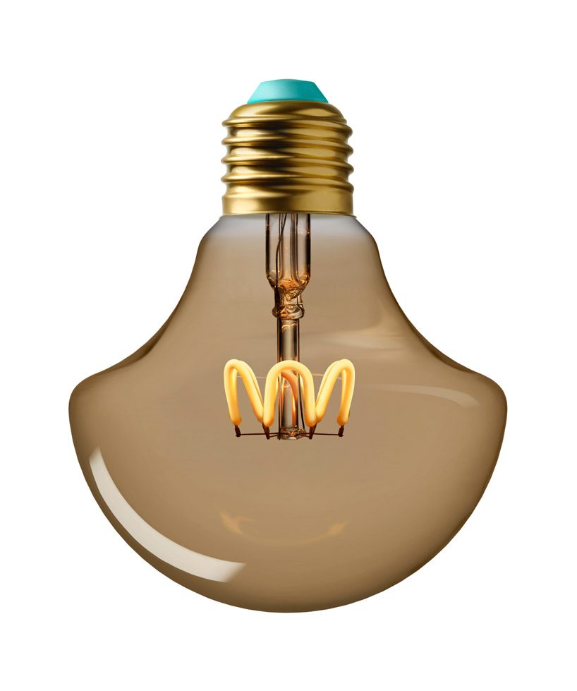 plumen updates thomas edison’s filament bulb with a 21st century silhouette 