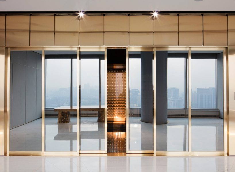 superimpose designs an exclusive wine cellar atop genesis beijing's office tower - 7