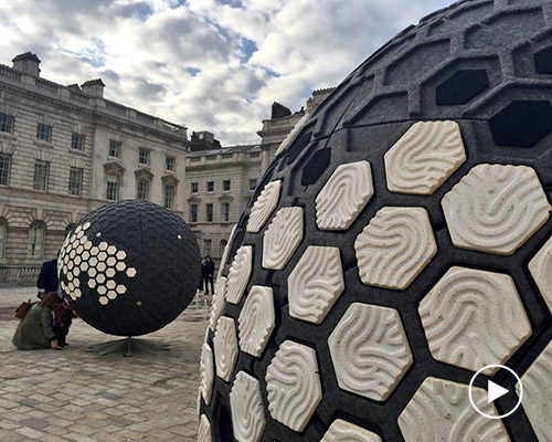 from trash to tiles the trashpresso upcycles waste into architectural décor
