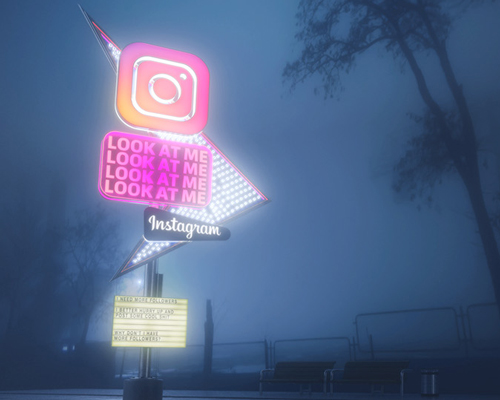 amid #deletefacebook, this designer imagined social media as hopeless, deserted motels