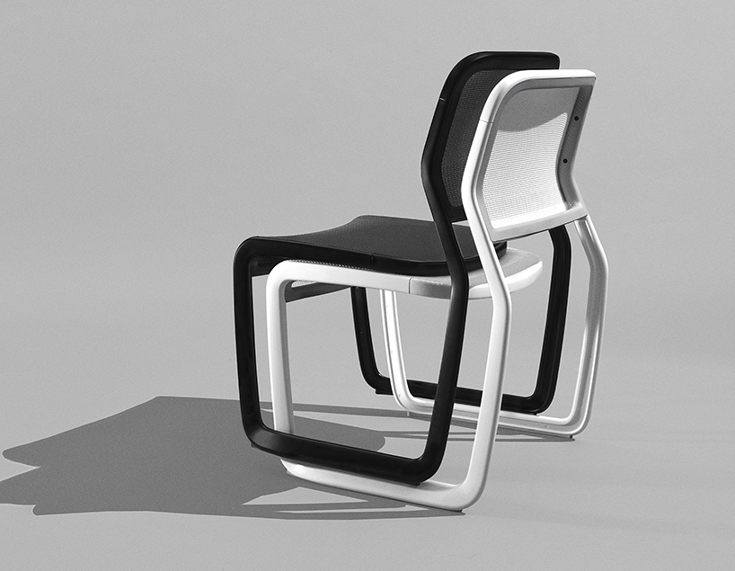 marc newson aluminum chair knoll
