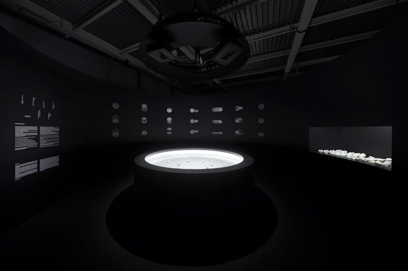 nendo's 'forms of movement' showcases designs of time, air and motion