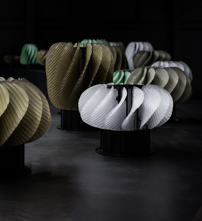 raw edges presents spinning lights that dance in perfect synchronicity horah