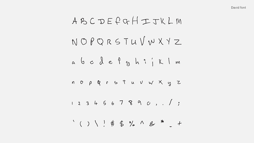 typefaces