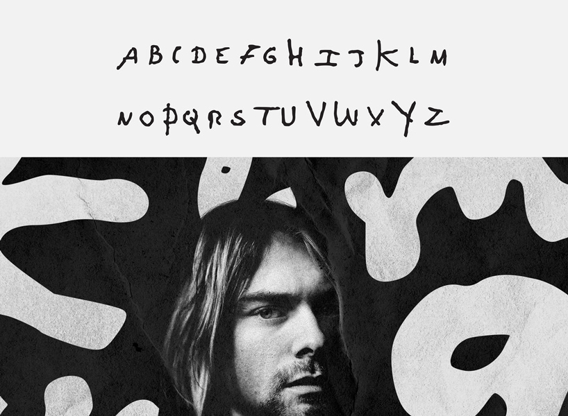 handwriting of bowie, cobain, lennon and more are now downloadable typefaces
