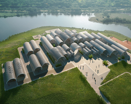 zaha hadid architects plans school in rural china using robotic construction techniques