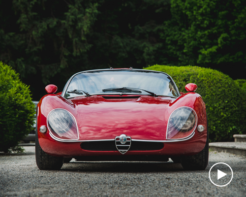 marc newson's is among five of the world's rarest automobiles - on show at the concorso d'eleganza 2018