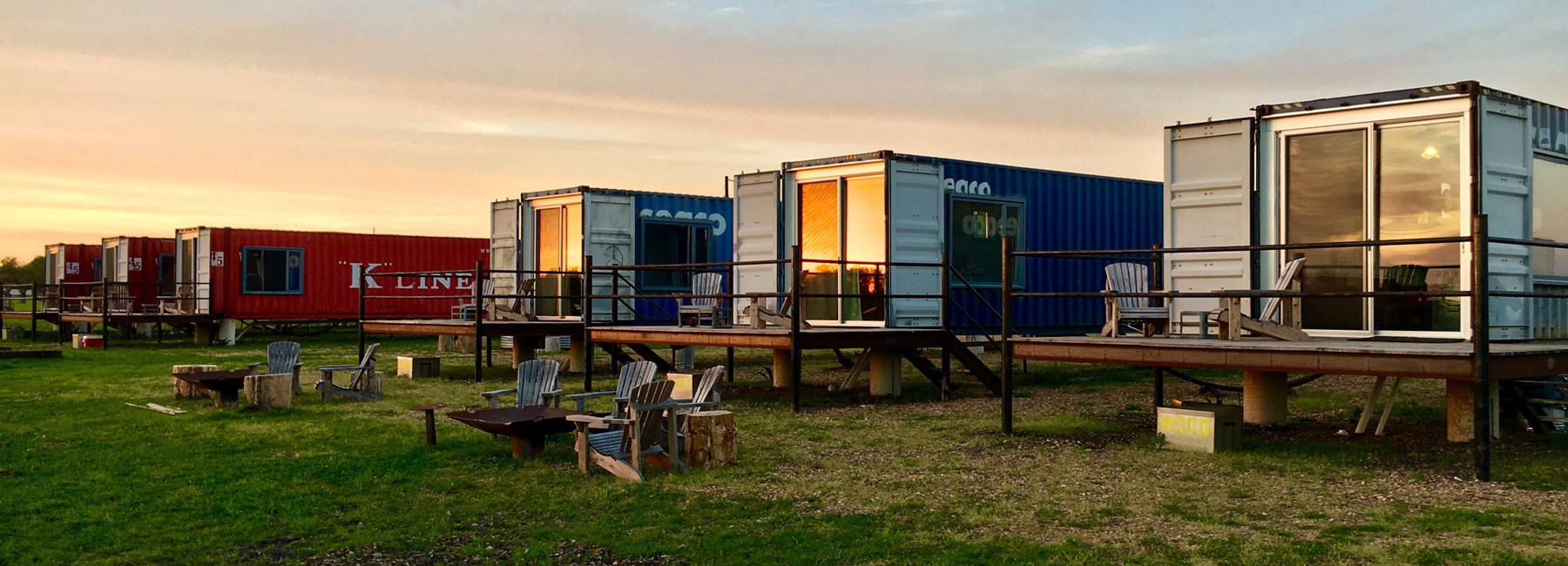 eco-chic shipping container hotel lets you try before you buy your own