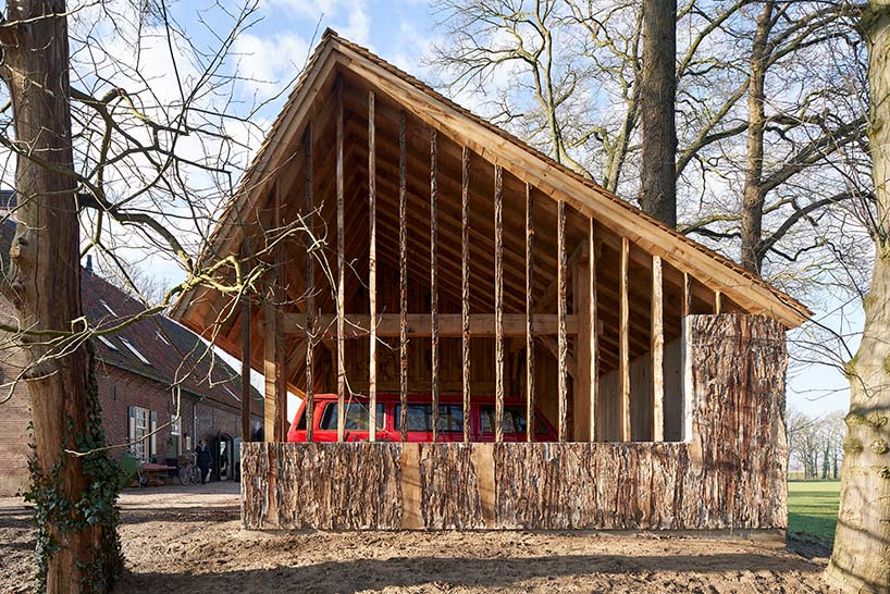 the sixteen-oak barn