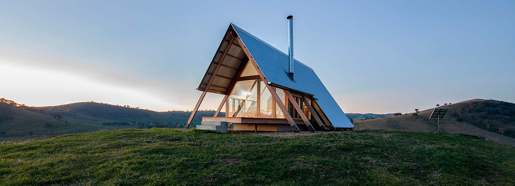 JR's hut at kimo estate is a true australian home on the range