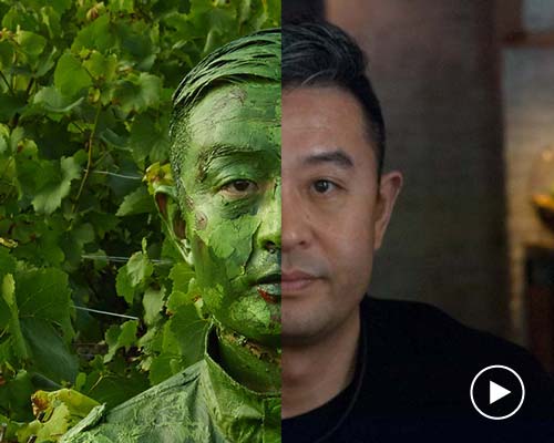 face to face with the invisible man: liu bolin on spirituality, technology and even champagne