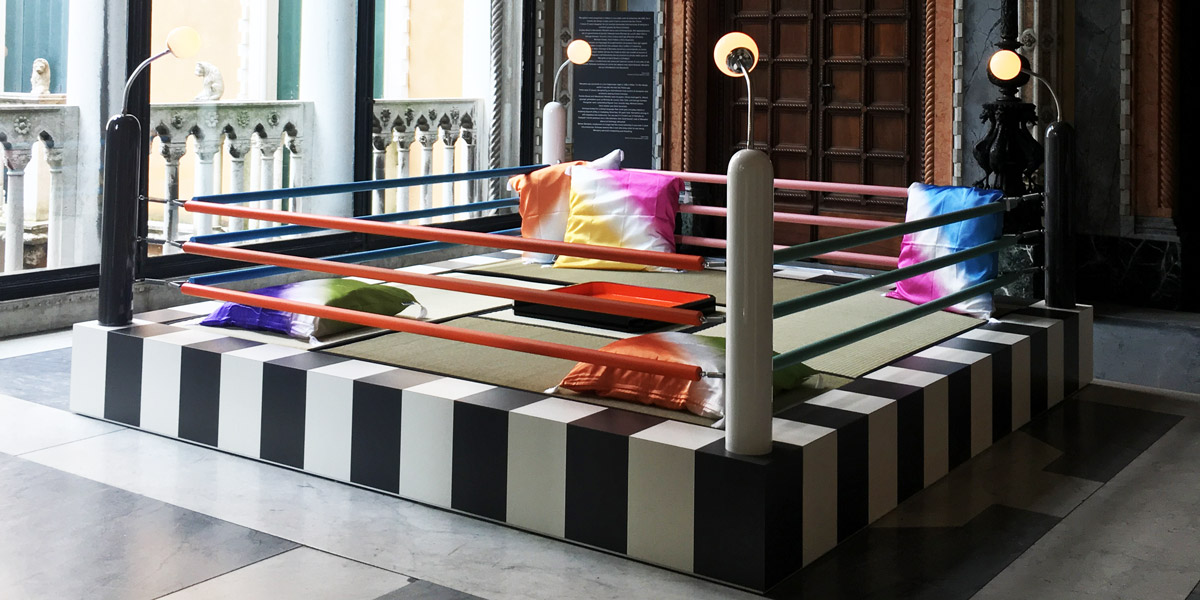 Fondazione Berengo Puts Memphis Iconic Pieces In 16th Century Palazzo Franchetti In Venice