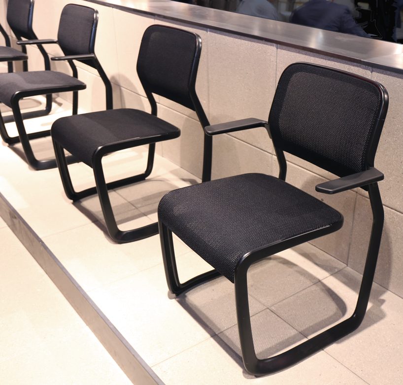 OMA's design for knoll pavilion at salone del mobile 2018 designboom