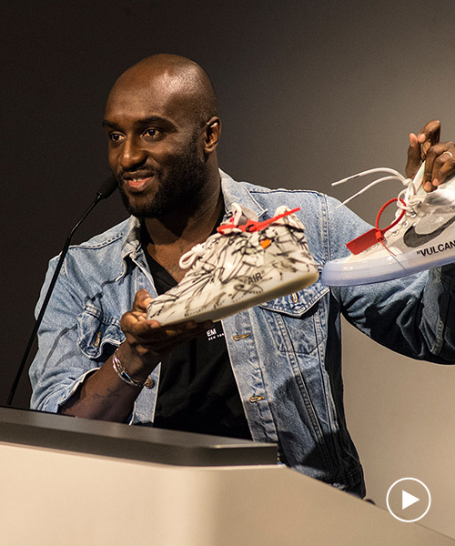 virgil abloh presents his harvard lecture as a book at the venice biennale