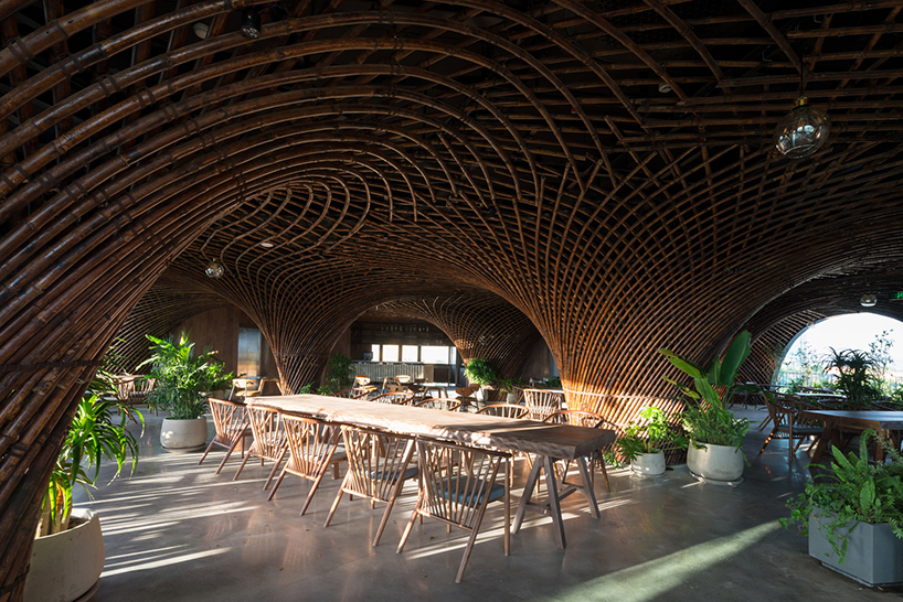 VTN architects bamboo club